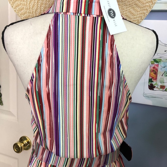 L’Atiste multicolored striped racer back maxi - Picture 8 of 8